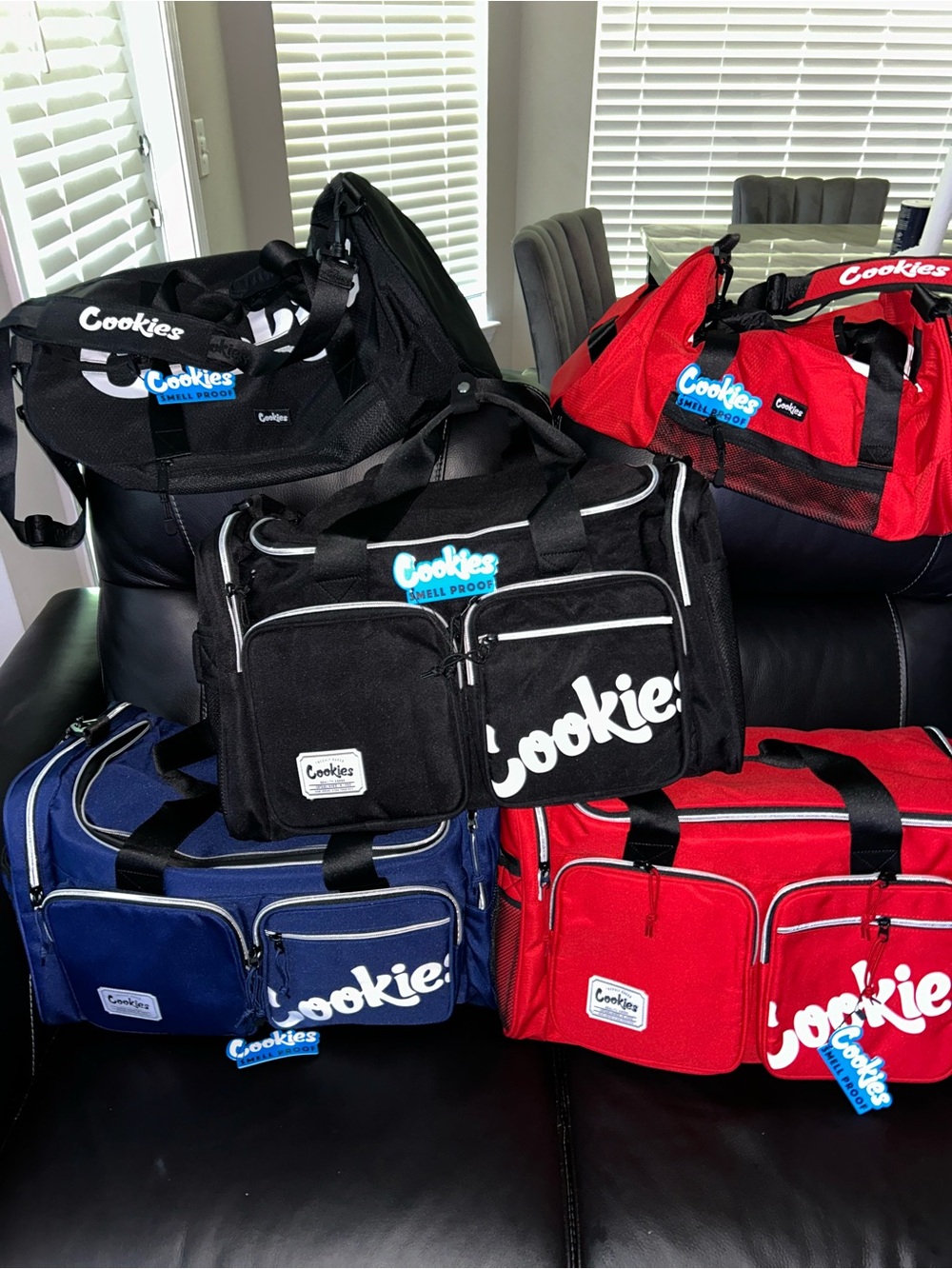 Cookies Large Men’s Duffel Bag - Black